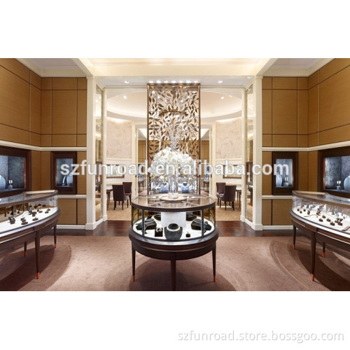 Retail Store Jewelry Display Counter Jewelry Shop Furniture for hot sale